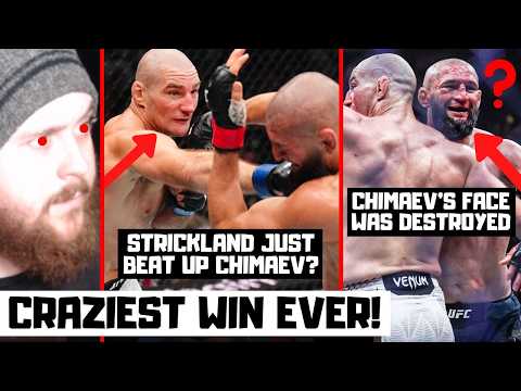 Sean Strickland DESTROYS Khamzat Chimaev In SHUT DOWN Decision! My UFC 328 Reaction