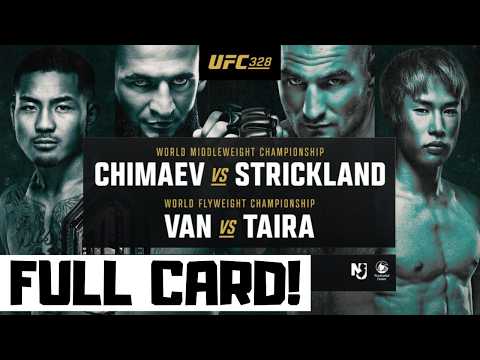 UFC 328 Predictions Chimaev vs Strickland Full Card Betting Breakdown