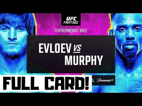 UFC Fight Night Evloev vs Murphy Predictions & Full Card Breakdown - UFC London Betting Tips