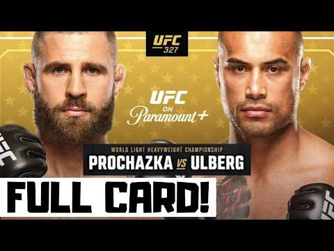 UFC 327 Predictions Prochazka vs Ulberg Full Card Betting Breakdown