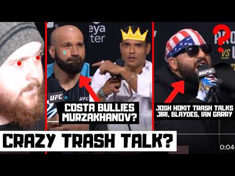 UFC 327 Press Conference Reaction! Hokit STEALS THE SHOW! Costa TRASHES Murzakhanov? AMAZING